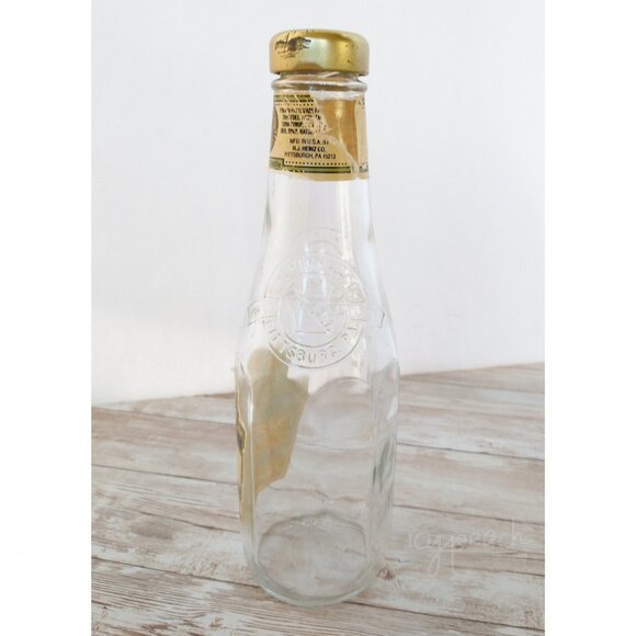 Heinz Glass Ketchup Bottle 120th Anniversary Limited Edition Vintage 1869-1989 - Picture 2 of 13